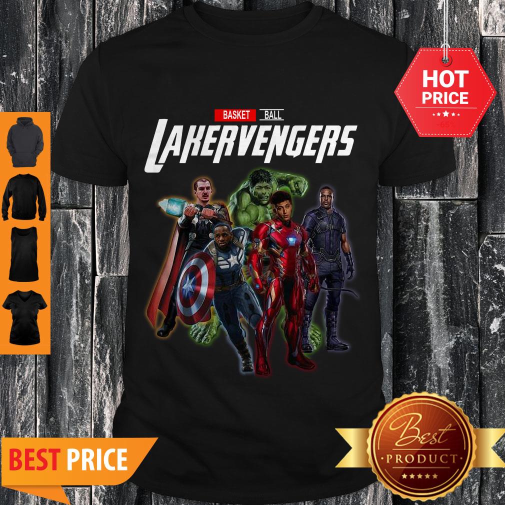 Cute Marvel Avengers Basketball Lakervengers Shirt