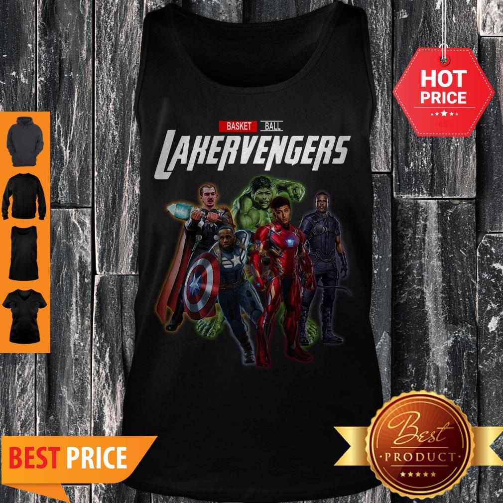 Cute Marvel Avengers Basketball Lakervengers Shirt