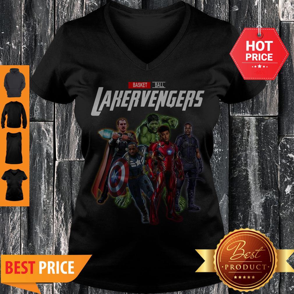 Cute Marvel Avengers Basketball Lakervengers Shirt