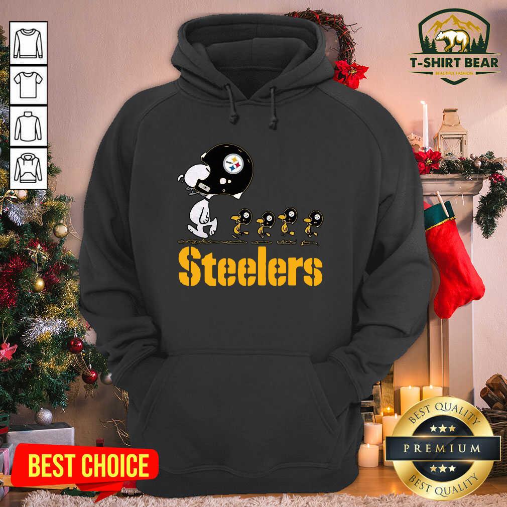 Cute Snoopy And Woodstock Pittsburgh Steelers Shirt