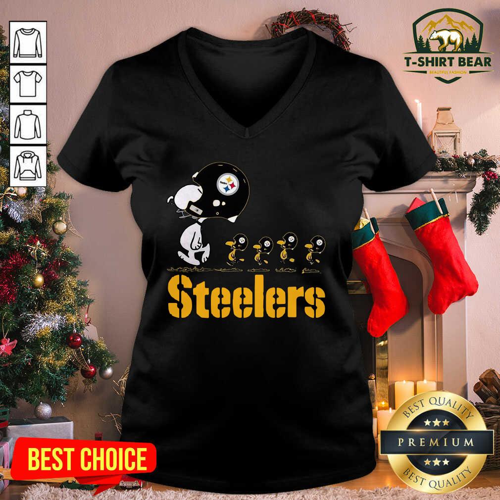 Cute Snoopy And Woodstock Pittsburgh Steelers Shirt