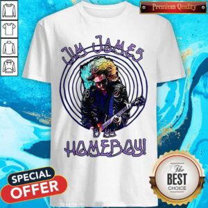 Jim James Is My Homeboy Playing Guitar Shirt