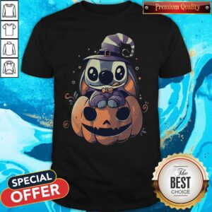 Top Stitch Pumpkin Halloween Shirt