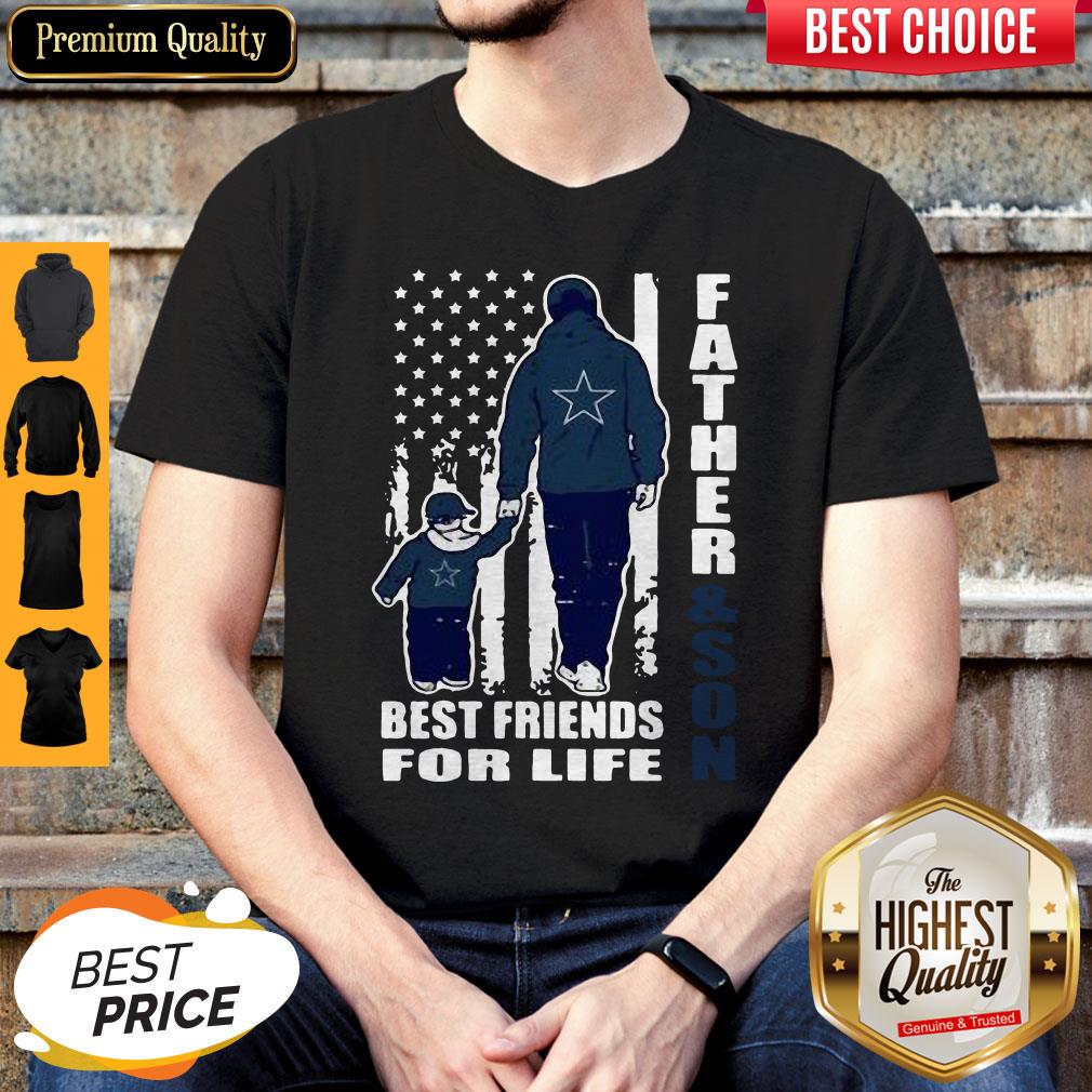 Dallas Cowboy Fatherand Son Best Friend For Life Flag American Shirt