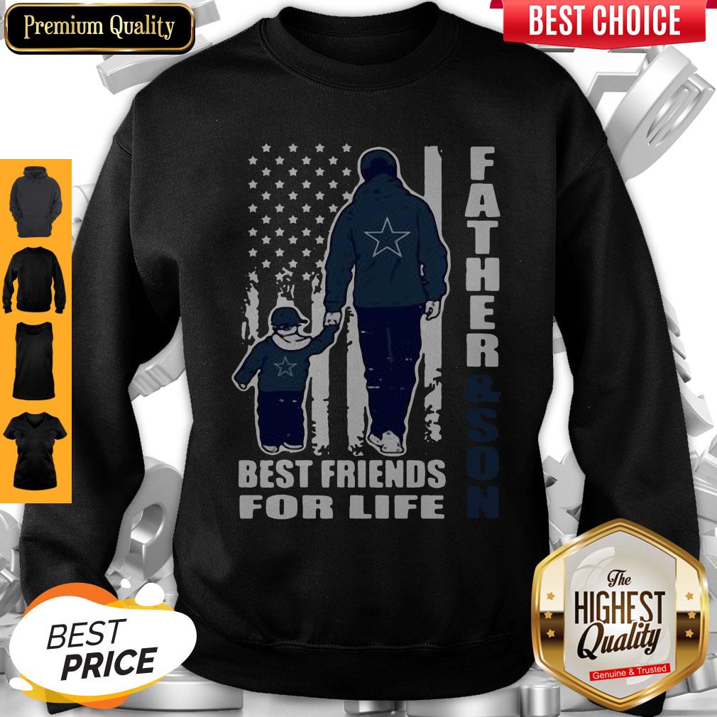 Dallas Cowboy Fatherand Son Best Friend For Life Flag American Shirt