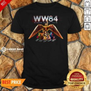 Premium WW84 Wonder Woman 1984 Signatures Shirt