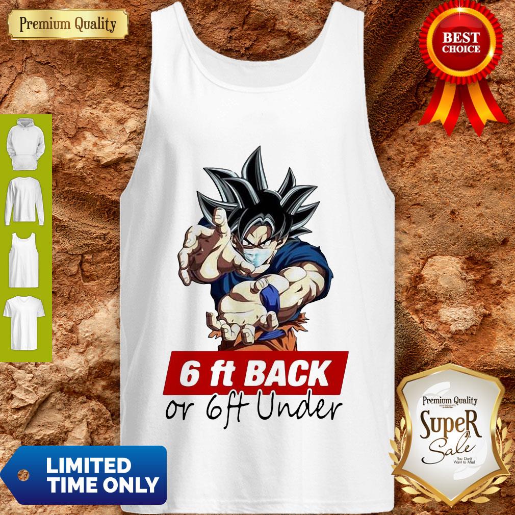 Dragon Ball Son Goku Mask 6ft Back Or 6ft Under Coronavirus Shirt