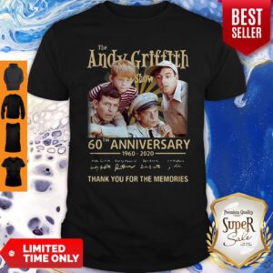 The Andy Griffith Show 60th Anniversary 1960-2020 All Signature Shirt