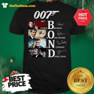 Official James Bond Characters 007 Shirt