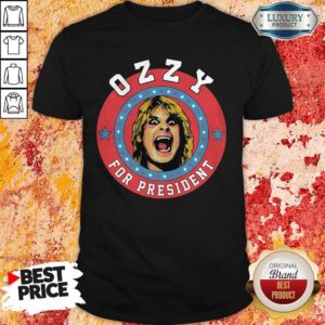 Official Ozzy For President Shirt