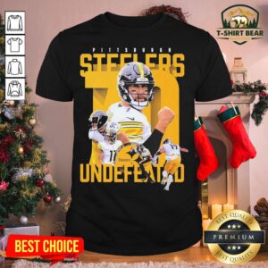 Awesome Pittsburgh Steelers Player Undefeated Shirt