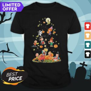 Halloween Tree The Peanuts Pumpkin Shirt