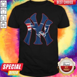New England Patriots Inside New York Yankees Shirt
