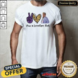 Nice Peace Love Ryan Rash Tee shirt