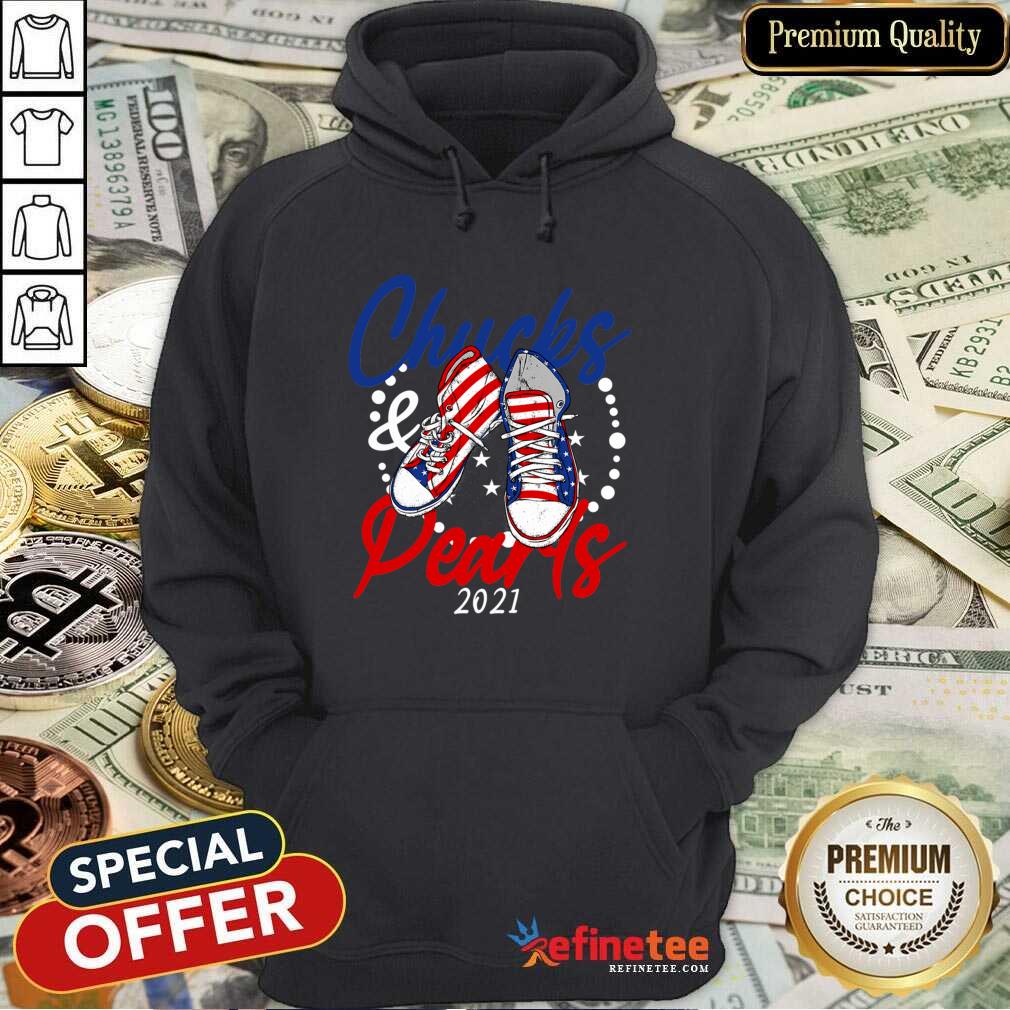 Fantastic Chucks And Pearls 2021 American Flag Shirt