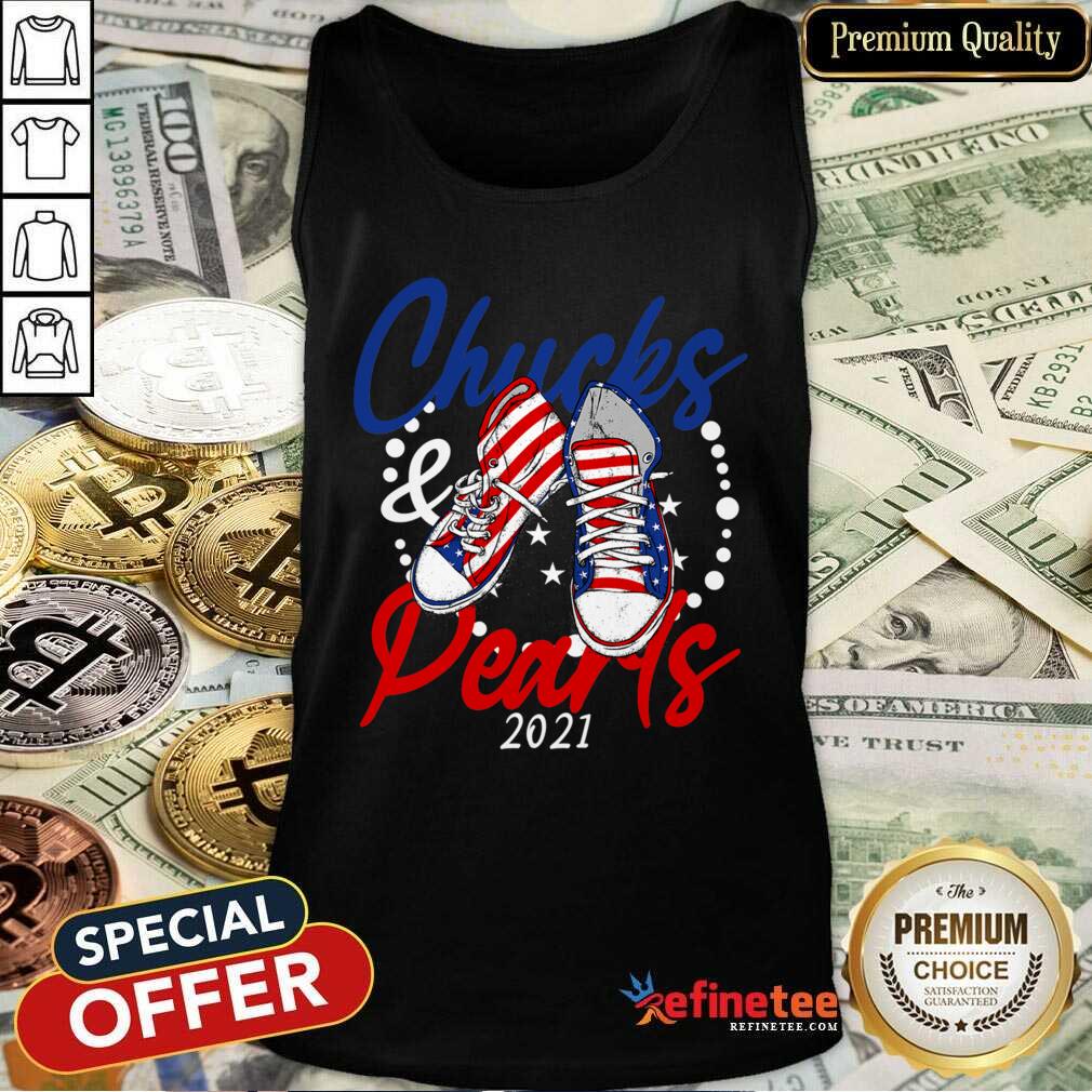 Fantastic Chucks And Pearls 2021 American Flag Shirt
