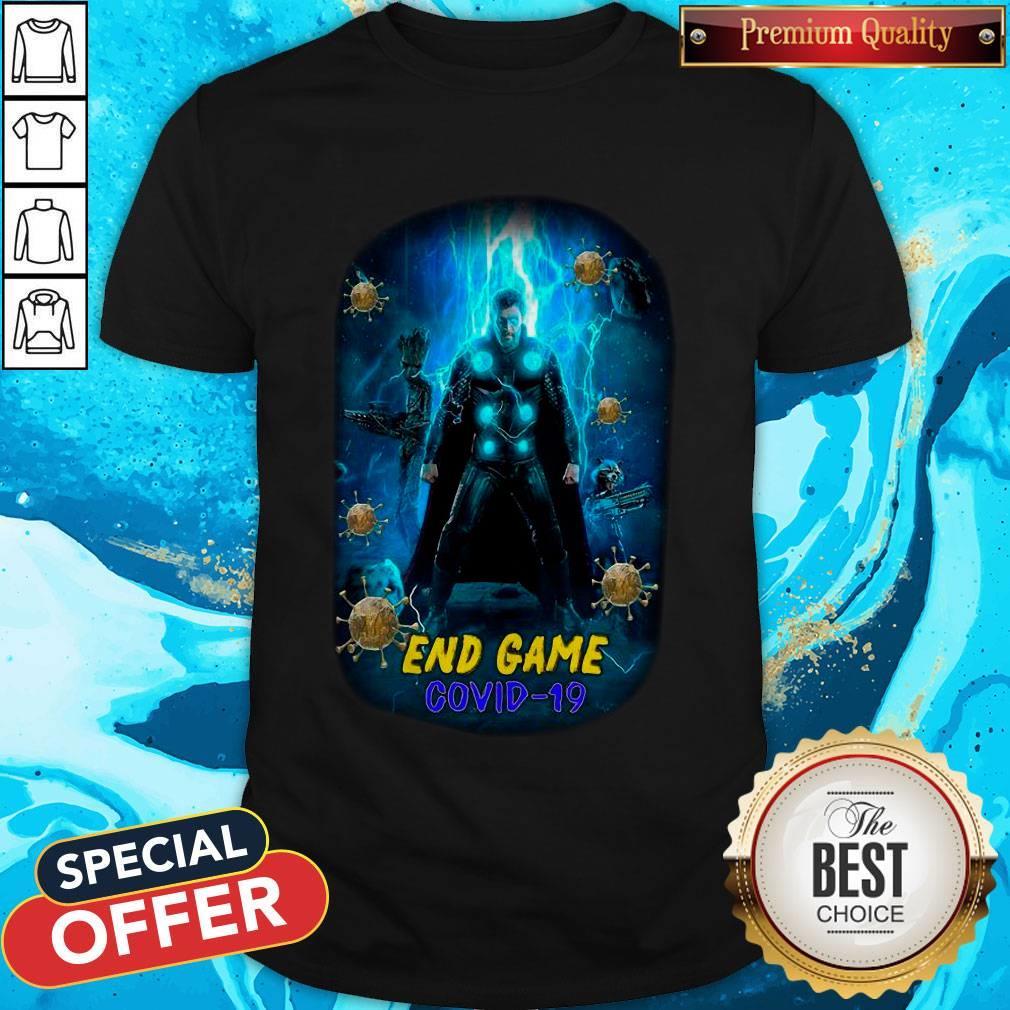 Funny Avenger Thor Endgame Covid 19 Shirt