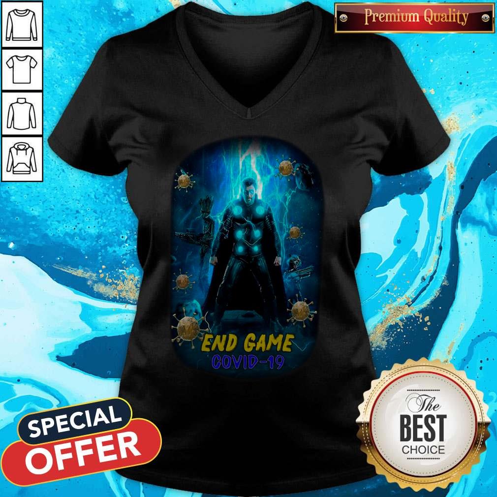 Funny Avenger Thor Endgame Covid 19 Shirt