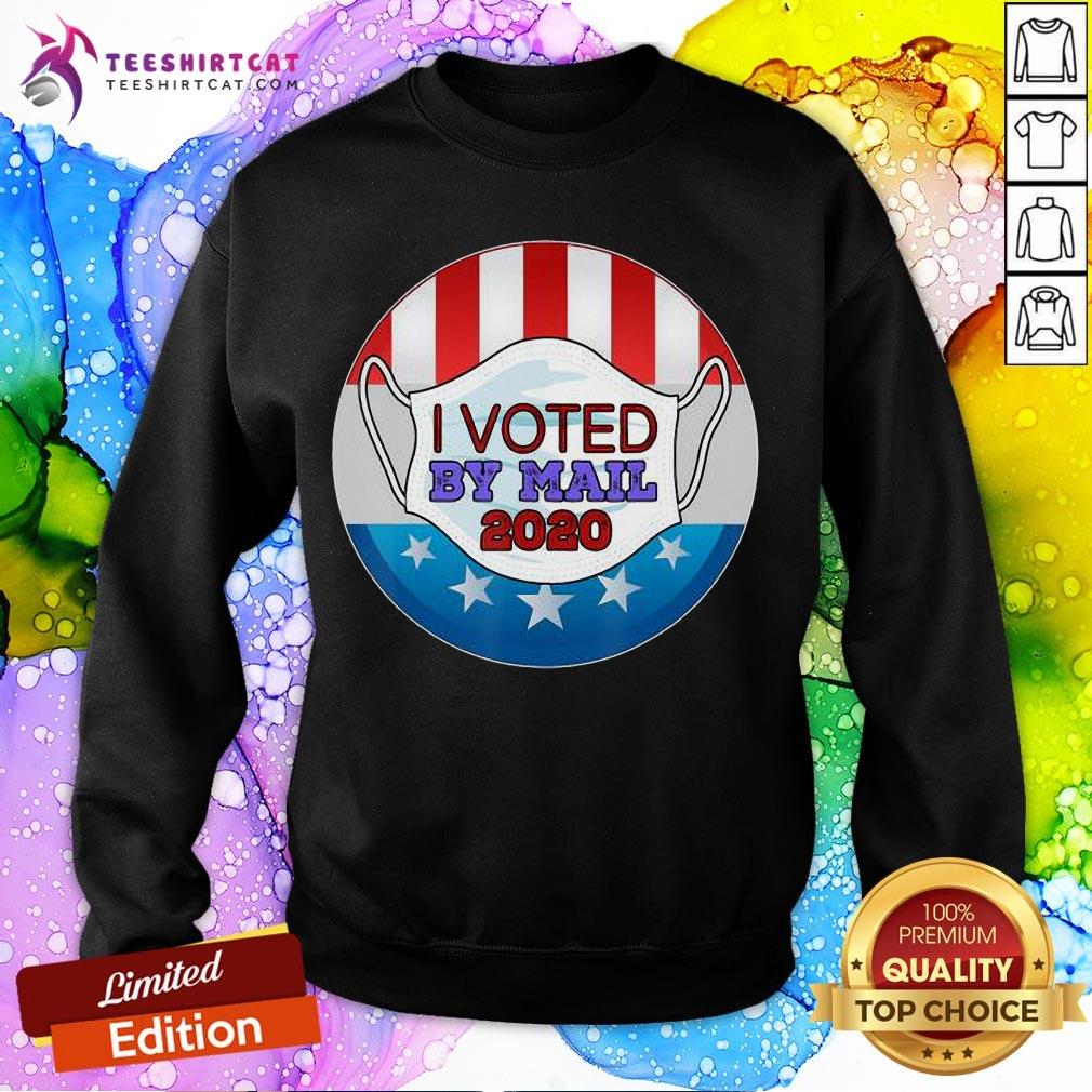 Funny I Voted By Mail With A Mask Quarantine Vote Shirt