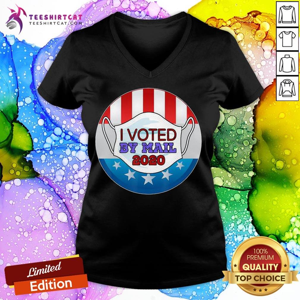 Funny I Voted By Mail With A Mask Quarantine Vote Shirt