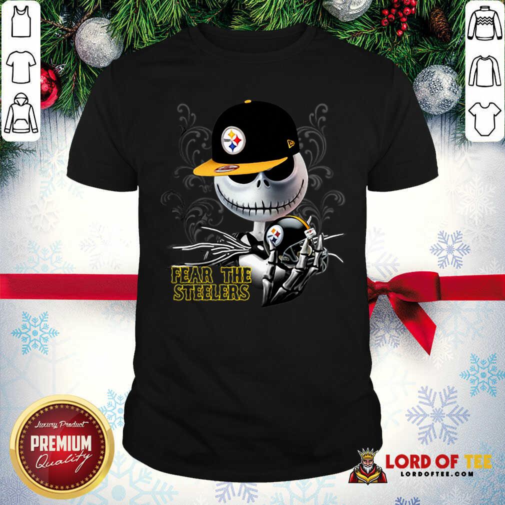 Funny Jack Skellington Fear The Pittsburgh Steelers Shirt