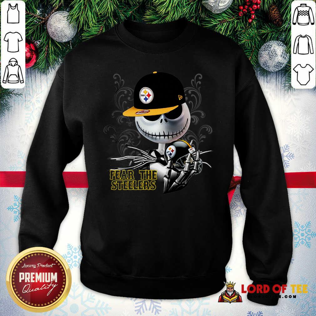 Funny Jack Skellington Fear The Pittsburgh Steelers Shirt