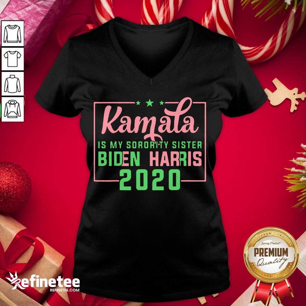 Funny Kamala Harris Is My Sorority Sister Biden Harris 2020 Shirt