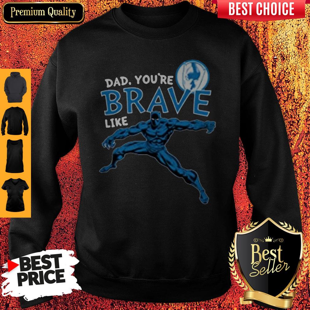 Funny Marvel Black Panther Brave Dad Father’s Day 2020 Shirt