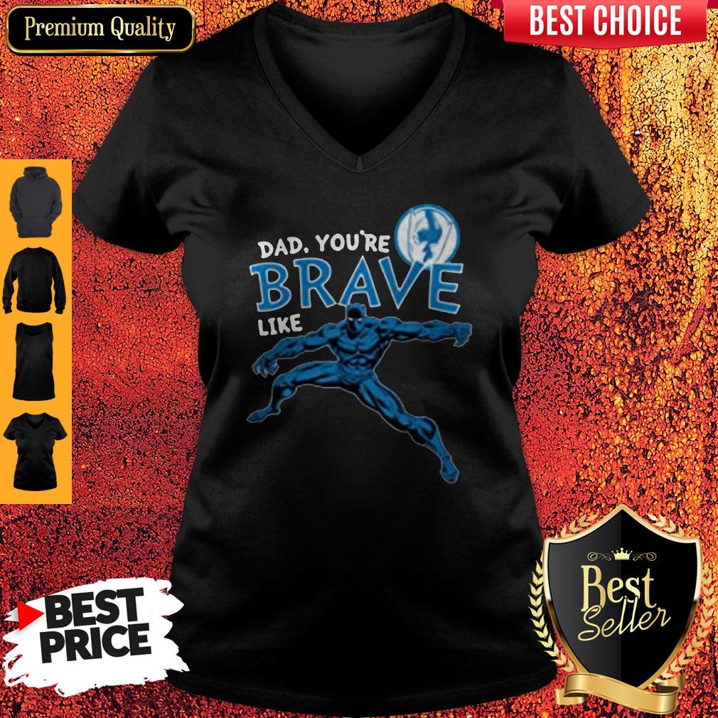 Funny Marvel Black Panther Brave Dad Father’s Day 2020 Shirt