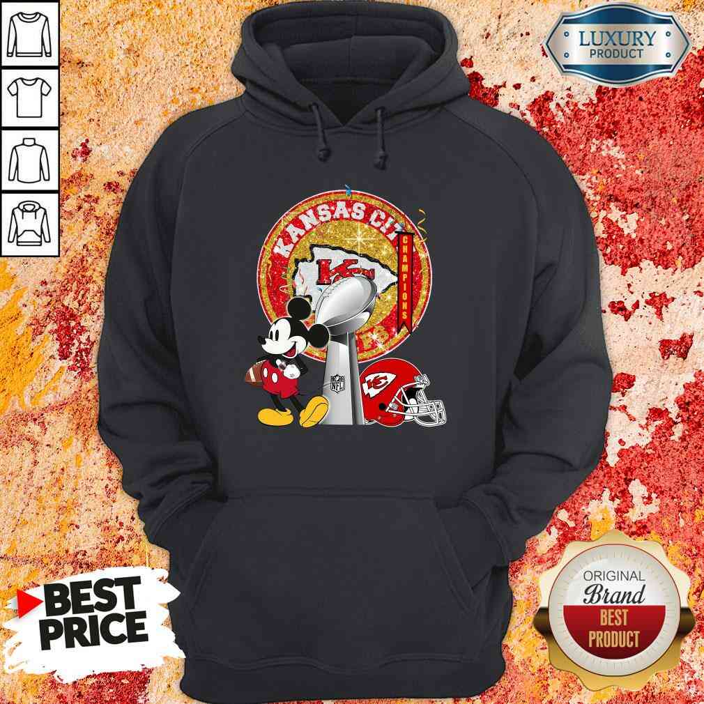Funny Mickey Mouse Kansas City Chiefs Champions Shirt