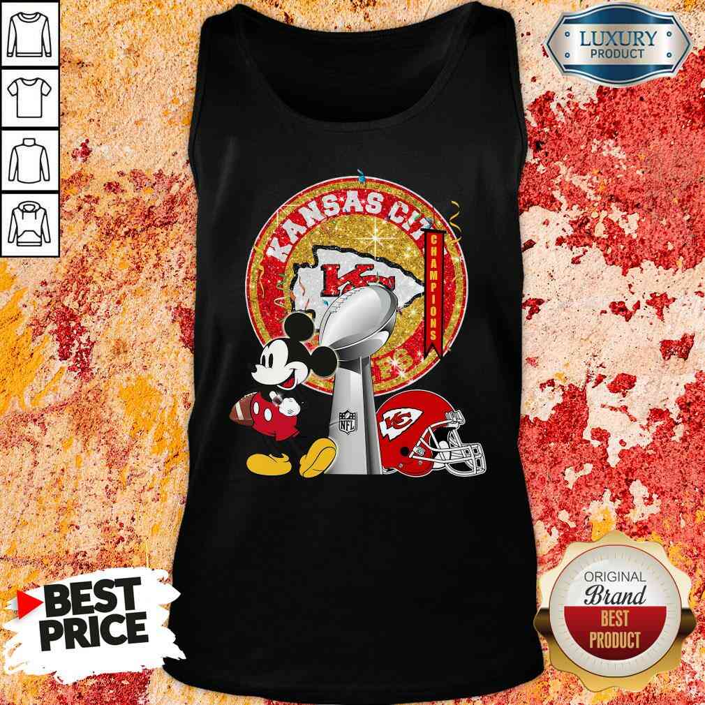 Funny Mickey Mouse Kansas City Chiefs Champions Shirt