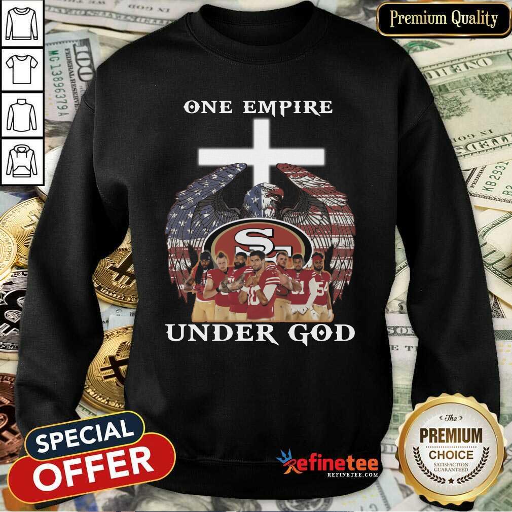Funny One Empire Under God San Feancisco American Flag Eagle Shirt