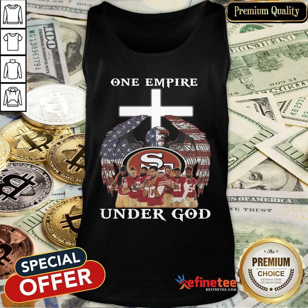 Funny One Empire Under God San Feancisco American Flag Eagle Shirt