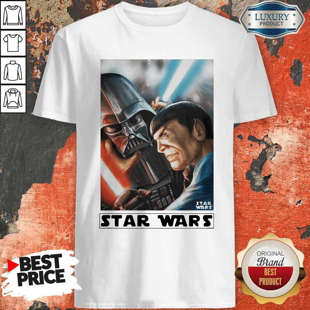 Funny Star Trek Vs Star Wars Shirt