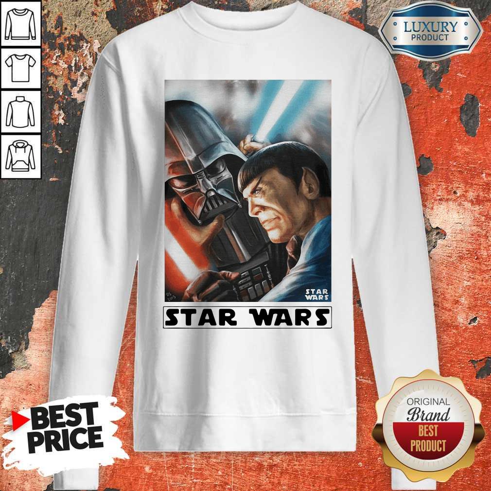 Funny Star Trek Vs Star Wars Shirt