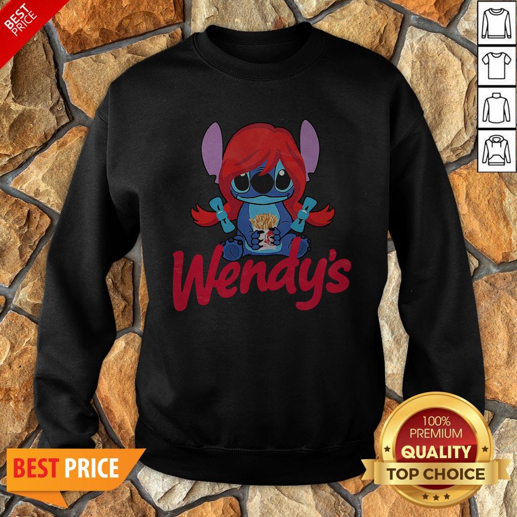 Funny Stitch Hug Wendy’s Shirt