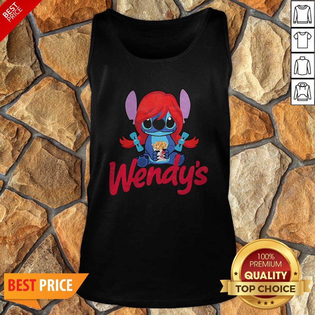 Funny Stitch Hug Wendy’s Shirt
