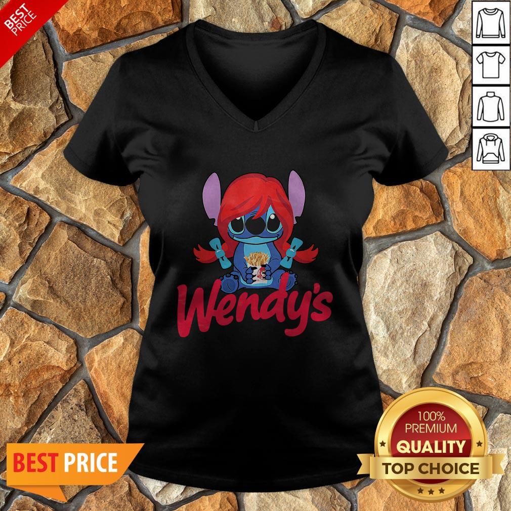 Funny Stitch Hug Wendy’s Shirt