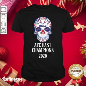Cool Skull Buffalo Bills Afc East Champions 2020 Shirt