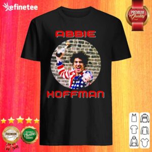 Wonderful Abbie Hoffman In His American Flag Shirt
