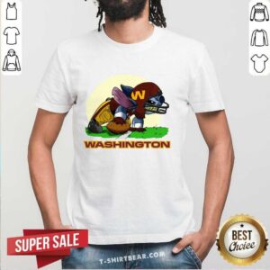 Cute Washington Stitch Ready For The Football Battle NFL Shirt