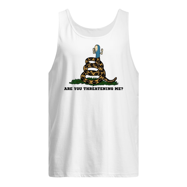 Gadsden Flag Beavis Are you Threatening Me Shirt