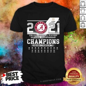 Pretty Alabama Crimson Tide National Championships 2021 Legend Shirt