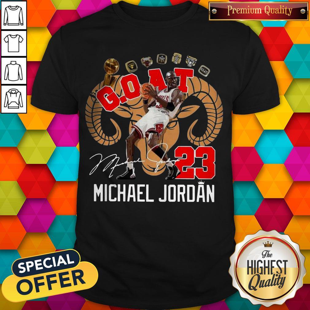 GOAT 23 Michael Jordan Signature Shirt