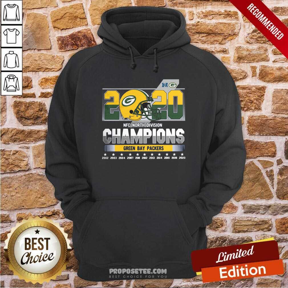 Good 2020 Nfc North Division Champions Green Bay Packers Shirt