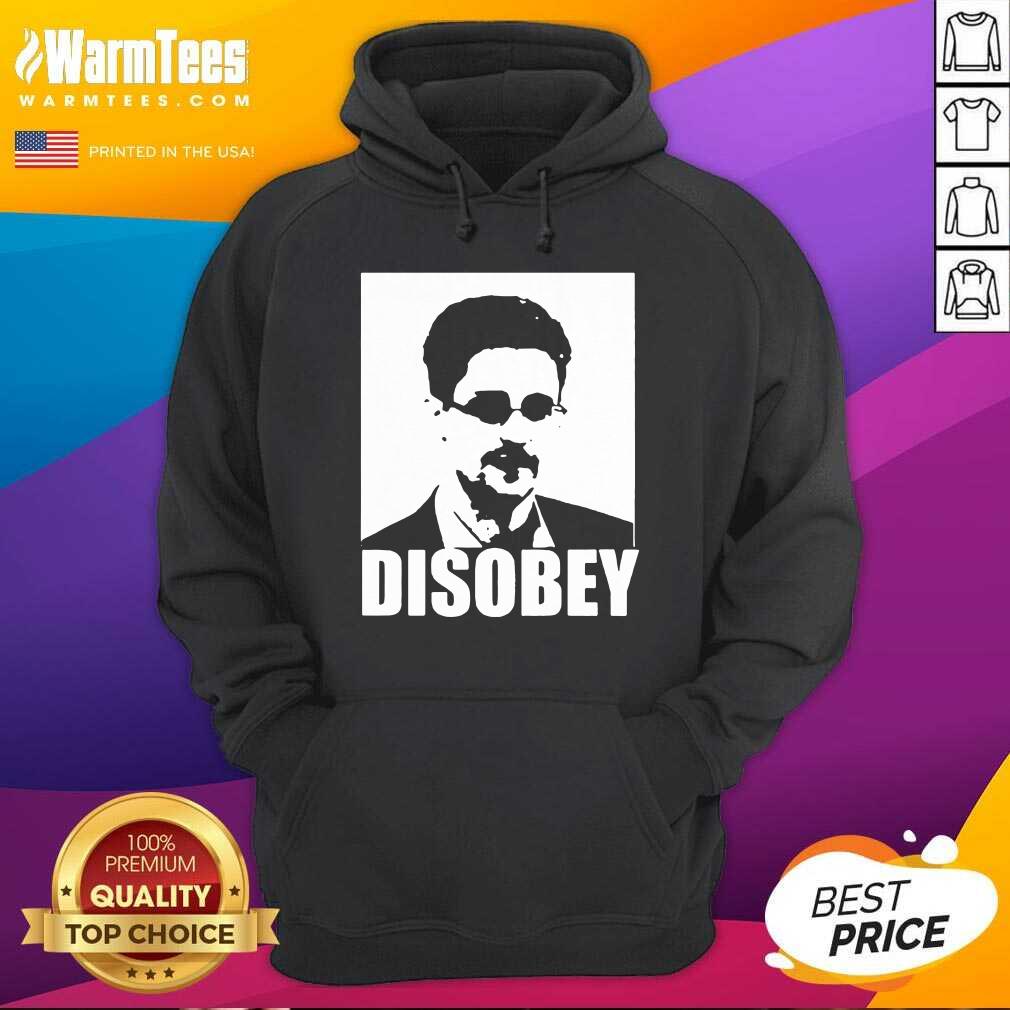 Good Edward Snowden Disobey Shirt