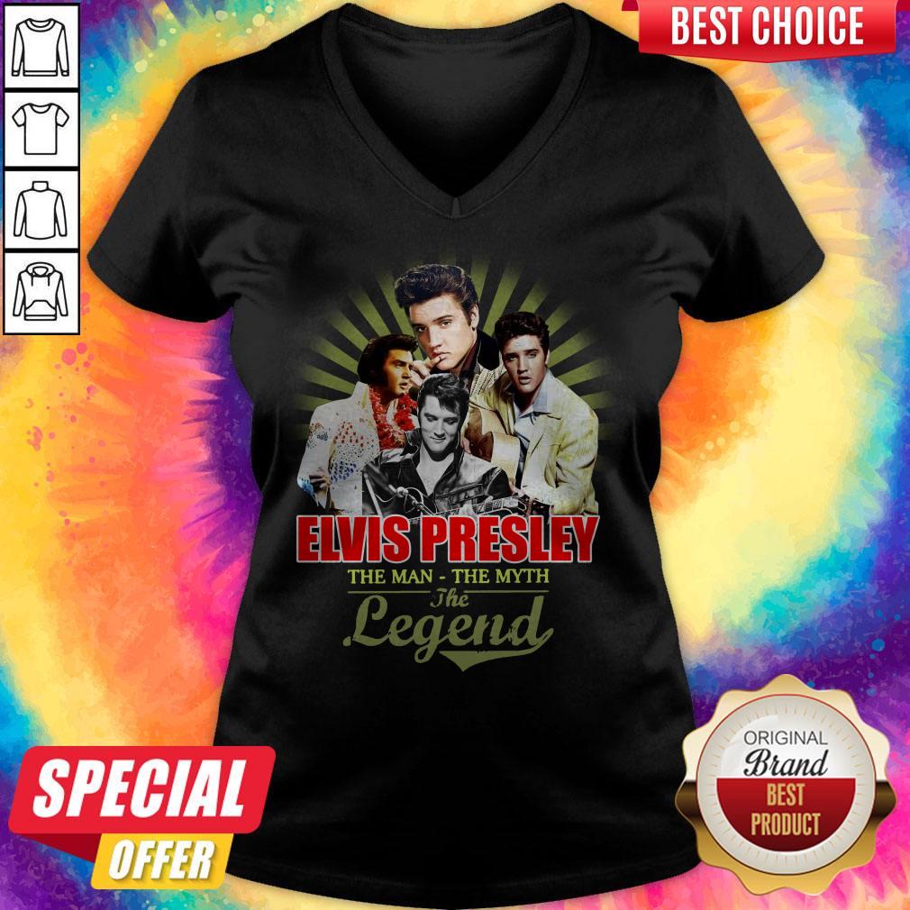 Good Elvis Presley The Man The Myth The Legend Thank You For The Memories Shirt