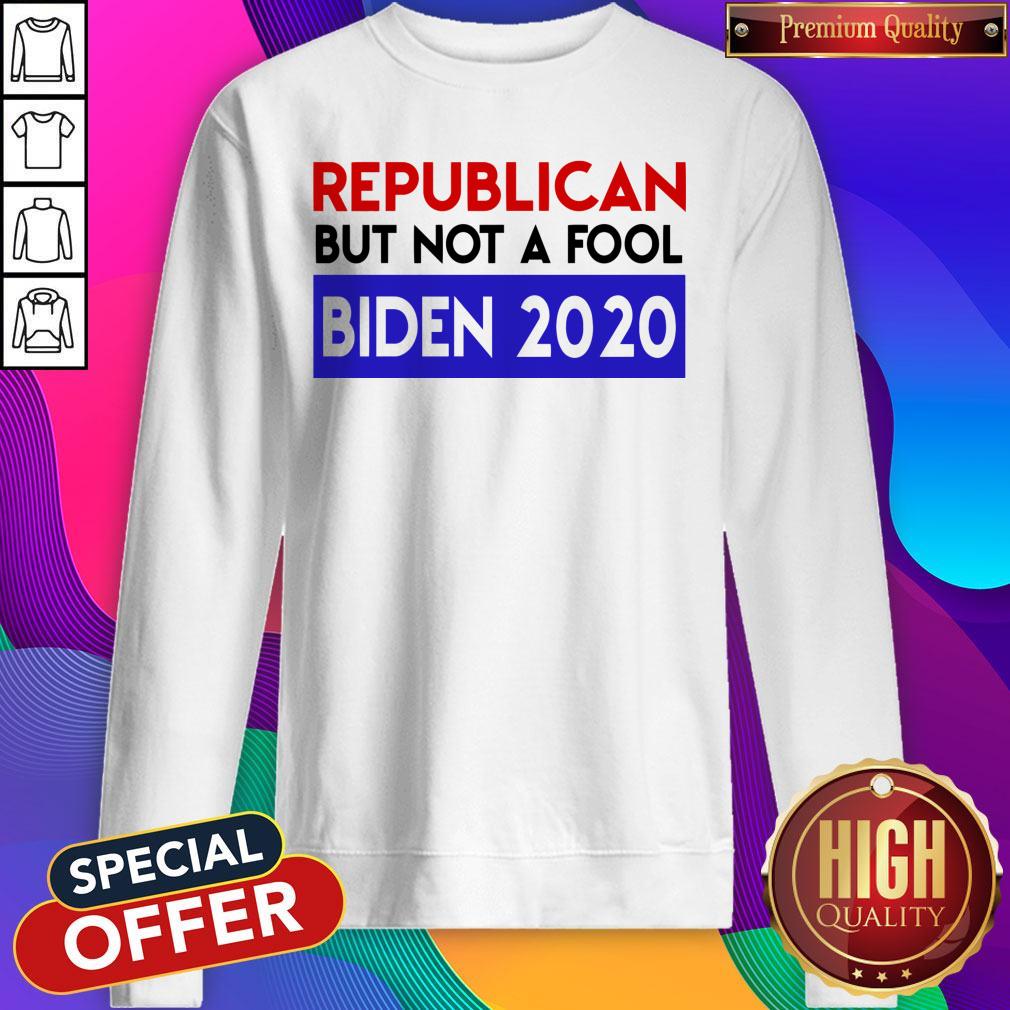 Good Fast Shipping Republican But Not A Fool Biden 2020 Shirt