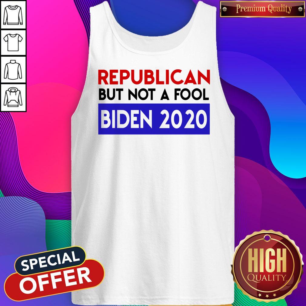 Good Fast Shipping Republican But Not A Fool Biden 2020 Shirt
