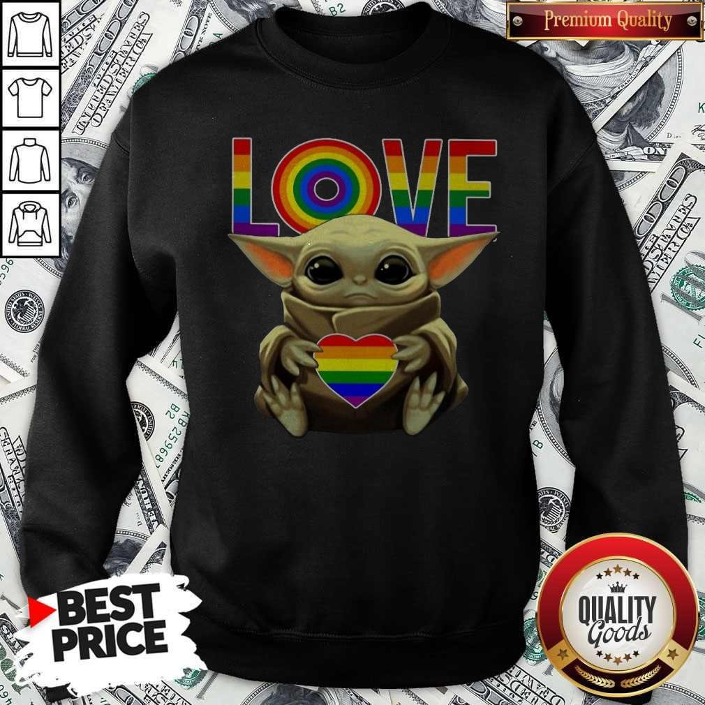 Good LGBT Love Baby Yoda Shirt